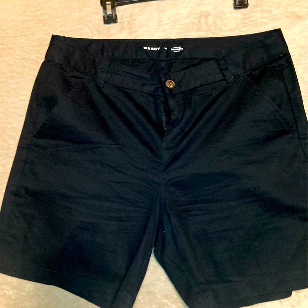 Beautiful Black Bermuda Shorts